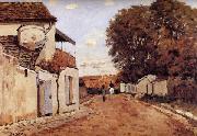Alfred Sisley Street in Louveciennes Germany oil painting artist